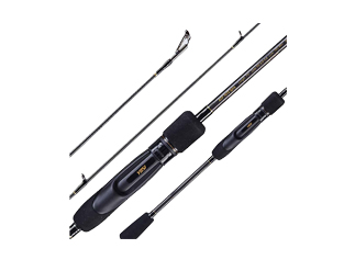 RAD Sportz Fishing Rod & Reel Combo -6’6” Fiberglass Pole, Spinning Reel