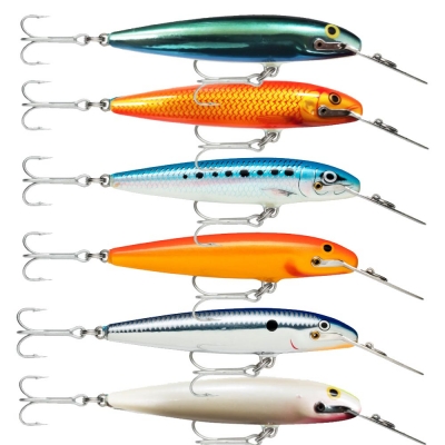 New Magnum 11 - Fire Tiger - 4 3/8 7/8 oz Count Down Lure Fishing  Freshwater Saltwater Lure Bait Equipment Kit JG-4129TKL
