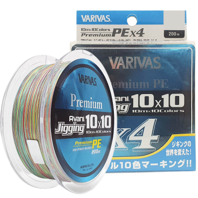 Shop Online Varivas Avani Jigging 10x10 Premium PE X4 Braid