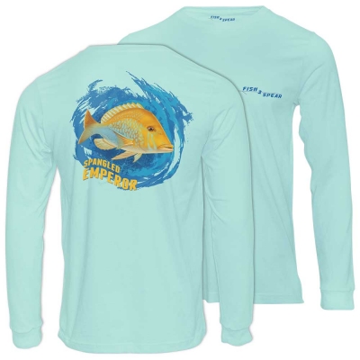 Shop Online Fish2spear Long Sleeve Performance Shirt - Spangled