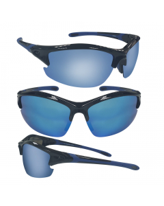 Sensation Reflector Floating Polarized Sunglasses - Blue Mirror