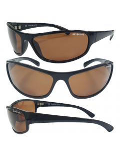 Sensation Clarity Floating Polarized Sunglasses - Brown