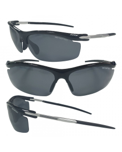 Sensation Floating Polarized Sunglasses - Jet Black Lens