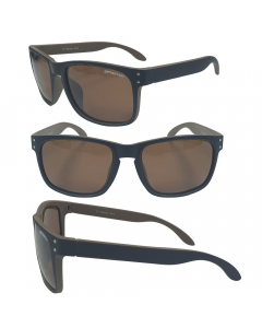 Sensation Trend Floating Polarized Sunglasses - Brown Mirror