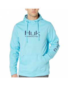 HUK Performance Hoodie - Light Turquoise