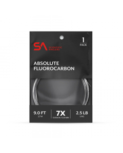 Scientific Anglers Absolute Fluorocarbon Leader 2.7m