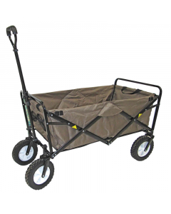 Jacana Camping Foldable Trolley, Large (Brown)