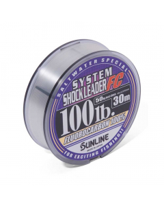 Sunline System Shock Leader FC #30 100lb | 30m