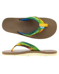 Scott Hawaii Sandals - Kaiko (Dark Mahi)
