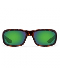 Nines Shasta SH035-P Polarized Sunglasses (Tortoise / Green Mirror Brown)