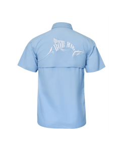 Bob Marlin Button Up Shirt – Blue