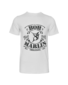 Bob Marlin Vintage T-Shirt – White