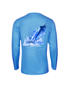 Bob Marlin Ocean Marlin Performance Shirt – Blue