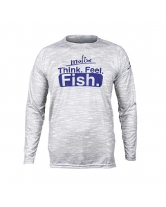Molix PSFLG Professional Shirt Fish Light Grey