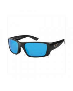 Tonic Rise Polarized Sunglasses - Shiny Black / Blue Mirror