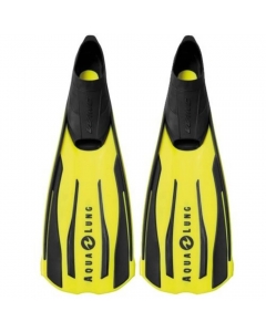 Aqua Lung Wind Full Foot Snorkeling Fins - Yellow
