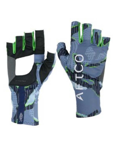 Aftco SolPro Gloves Blue Camo
