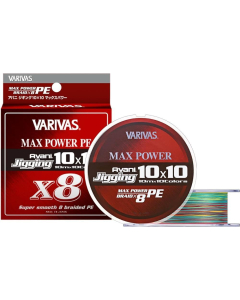 Varivas Avani Jigging 10x10 Premium PE X8 Braid 48lb 300m PE#3