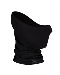 Buff Filter Tube Face Mask - Solid Black (Size: XS/S)