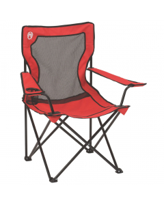 Coleman Broadband Mesh Quad Chair - Red
