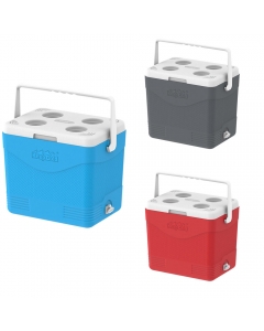 Cosmoplast KeepCold Picnic Iceboxes with Cup Holders & Leak-proof Tap