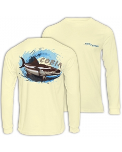 Fish2spear Long Sleeve Performance Shirt Cobia's - Creme