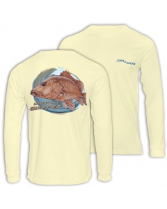 Fish2spear Long Sleeve Performance Shirt - Mangrove Snapper