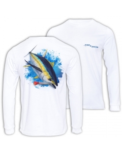 Fish2spear Long Sleeve Performance Shirt - Yellow Fin Tuna
