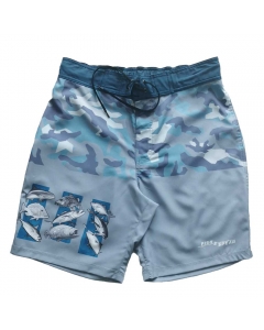 Fish2spear Fishing Shorts - All in One (Grey Camo)