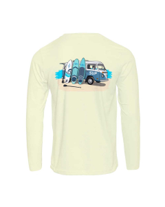 Dope SUP Long Sleeve Performance T-shirt - Creme