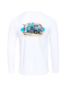 Dope SUP Long Sleeve Performance T-shirt - White