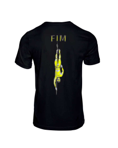 Dope FIM Cotton T-Shirt - Black & Yellow