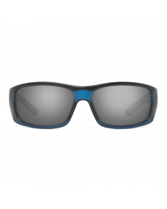 Nines Fork FR127-P Polarized Sunglasses (Navy Blue / Gray Lens with Mirror)