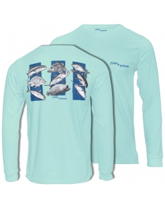 Fish2spear Long Sleeve Performance Shirt - All in One - Green