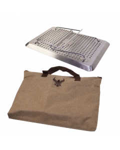 Alhor Stainless Steel Tray with Bag