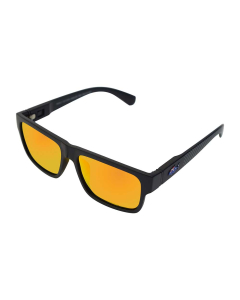 INSALT APEZMB-O Angler Pro Ezi View Matte Black Polarized Recycled Sunglasses - Orange