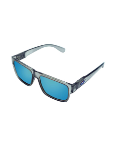 INSALT APEZTG-BL Angler Pro Ezi View Transparent Grey Polarized Recycled Sunglasses - Blue