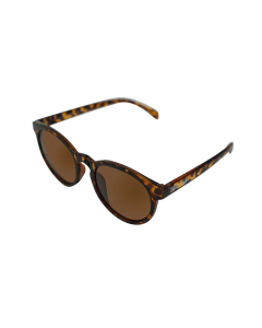 INSALT FRGL-BR Finesse Round Polarized Recycled Sunglasses - Leopard Brown