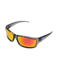 INSALT MITG-O Mission Transparent Grey Polarized Recycled Sunglasses - Orange