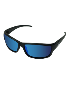 INSALT INSMISP5032 Mission Polarized Recycled Sunglasses - Matte Black/Blue