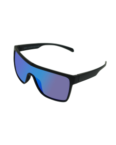 INSALT INSSLP110C10 Slayer Polarized Recycled Sunglasses - Matte Black/Blue