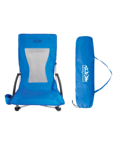 Cosmoplast Sand Gazelle Portable Folding Outdoor Camping Chair with Armrest