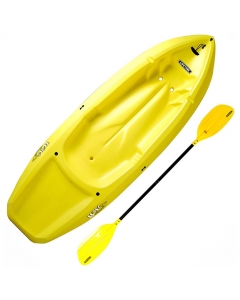 Lifetime Wave 60 6ft Youth Kayak with Paddle - Yellow 
