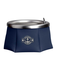Marine Business Ashtray with Lid Windproof - Welcome Blue