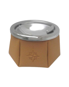 Marine Business Ashtray with Lid Windproof - Brown
