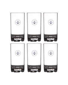Marine Business Unbreakable Beverage Glass - Sailor Soul (Pack of 6)