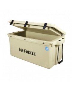 Mr. Freeze 126 Liter Ice Box Cooler with Rope (Beige)