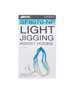 Buy 1 Get 1 - BKK SF8070-3X-NP Light Jigging Assist Hooks